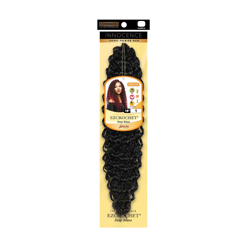 EZCROCHET Deep Wave 18" - BRAID BEAUTY