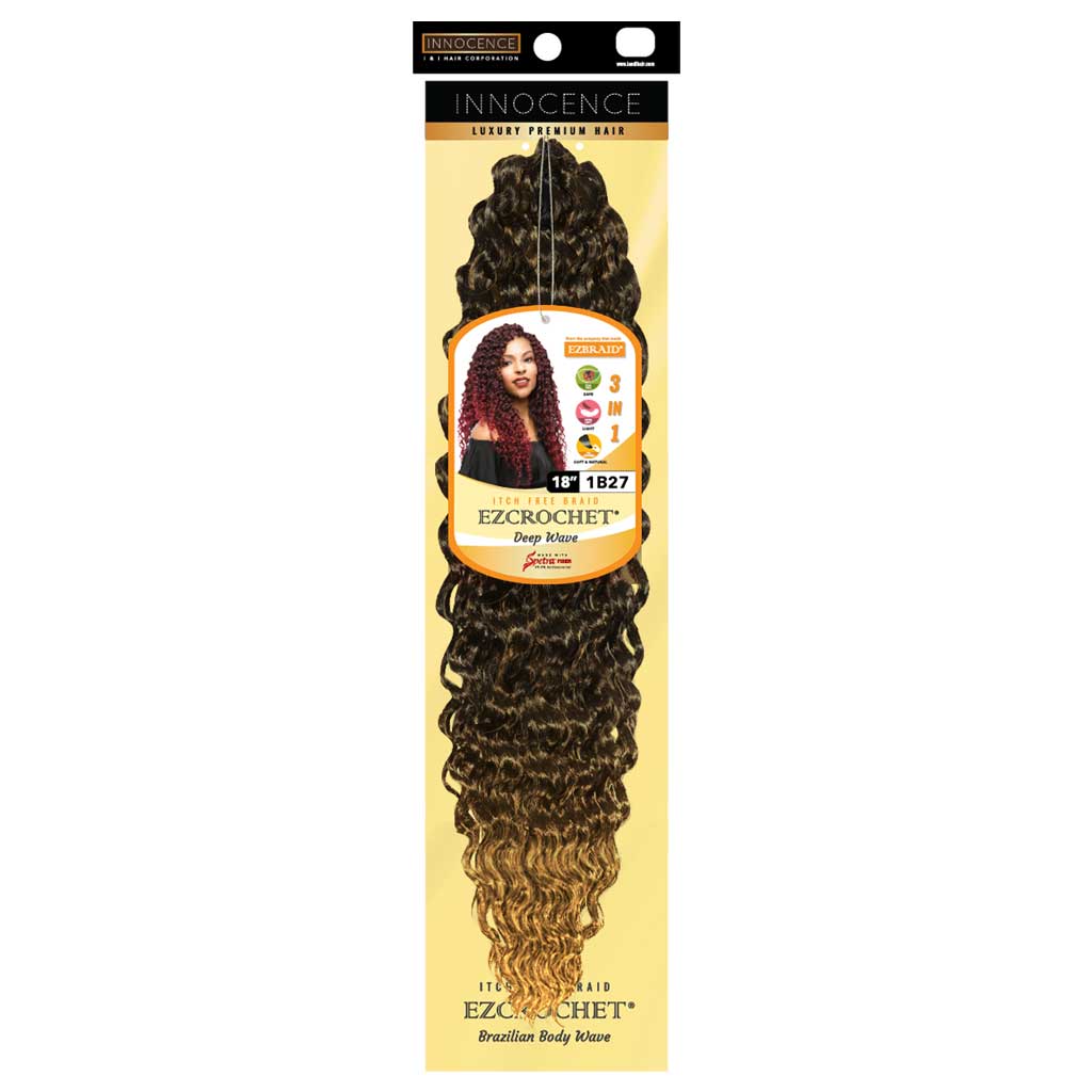 EZCROCHET Deep Wave 18" - BRAID BEAUTY