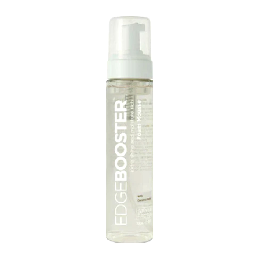 Style Factor EDGEBOOSTER Extra Shine and Moisture Rich Foam Mousse 9 oz - BRAID BEAUTY