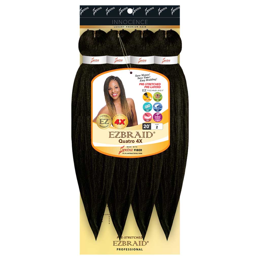 EZBRAID Quatro 20" - 4X - BRAID BEAUTY