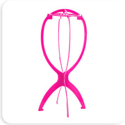 BT Folding Wig Stand Pink #09510 - BRAID BEAUTY