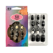 AB 5D Premium Quality ROMANTIC NAILS - BRAID BEAUTY