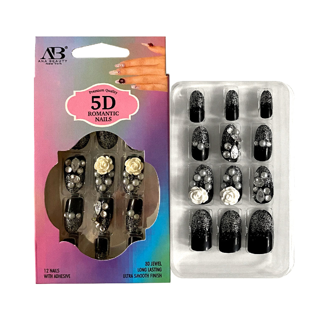 AB 5D Premium Quality ROMANTIC NAILS - BRAID BEAUTY