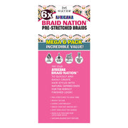 Mayde Beauty  6X Braid Nation Pre-Stretched 32" - BRAID BEAUTY