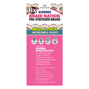 Mayde Beauty Synthetic Braid  AFRICANA BRAID NATION 32" MEGA 6 PACK - BRAID BEAUTY