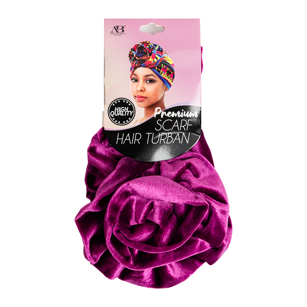 Ana Beauty Velvet Scarf Hair Turban - BRAID BEAUTY