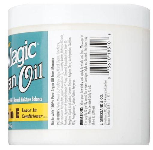 Blue Magic Argan Oil Vitamin E 13.75 oz - BRAID BEAUTY