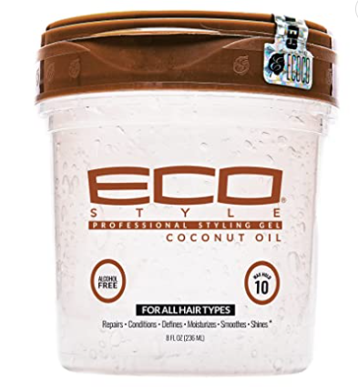 Eco Styling Gel Coconut Oil 8oz - BRAID BEAUTY