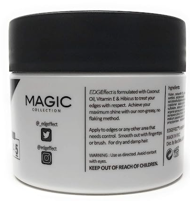 Magic Collection Edge Effect Edge Control Gel  8 oz Coconut - BRAID BEAUTY