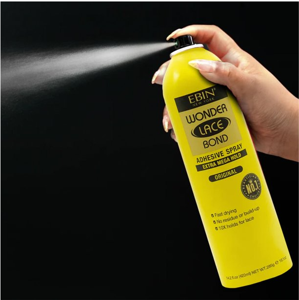 EBIN NEW YORK  Wonder Lace Bond Adhesive Spray 6.08 oz -ORIGINAL- - BRAID BEAUTY