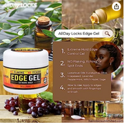 All Day Locks Extreme Hold EDGE Gel 10 oz - BRAID BEAUTY