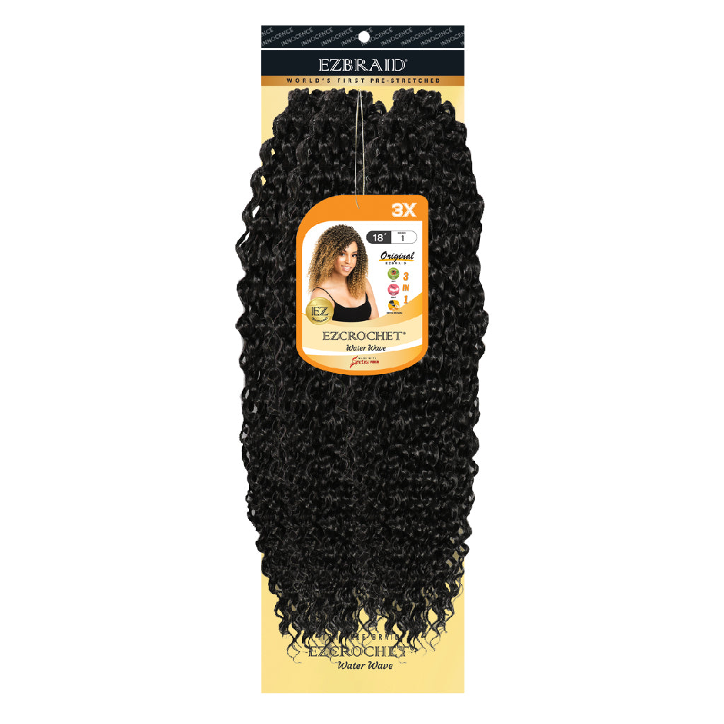 EZCROCHET Water Wave 18" -3X - BRAID BEAUTY