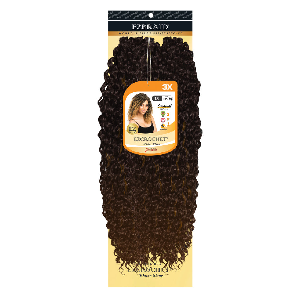 EZCROCHET Water Wave 18" -3X - BRAID BEAUTY