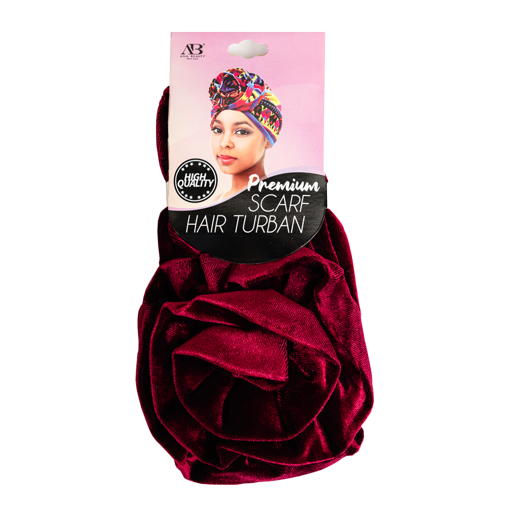 Ana Beauty Velvet Scarf Hair Turban - BRAID BEAUTY