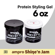 Ampro Protein Styling Gel 6 oz - BRAID BEAUTY