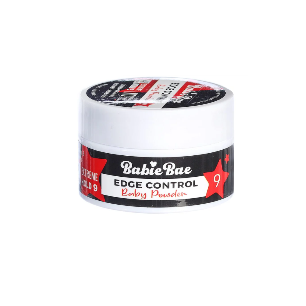 Babie Bae Edge Control  Baby Powder 4oz - BRAID BEAUTY