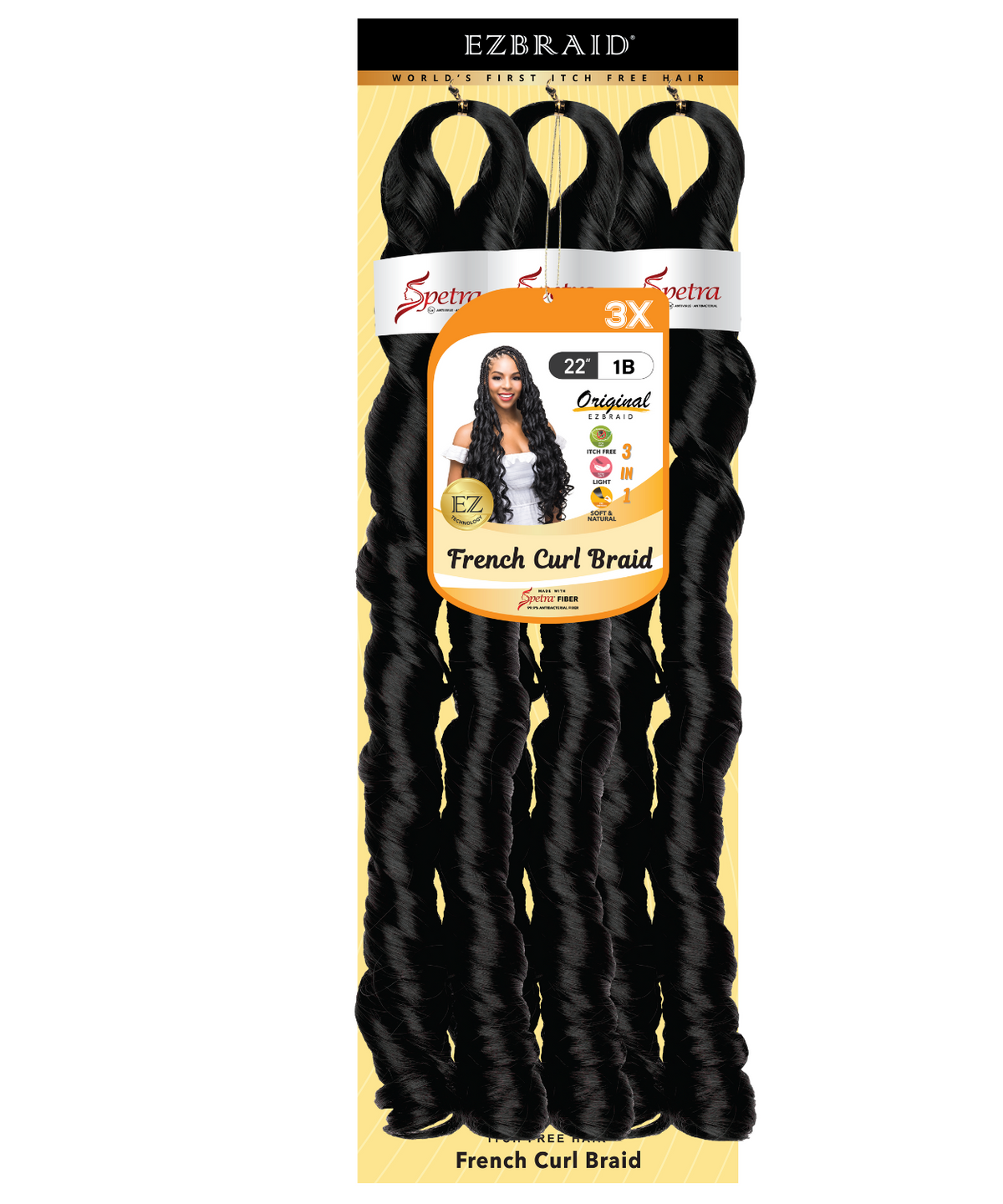 EZBRAID French Curl Braid 22