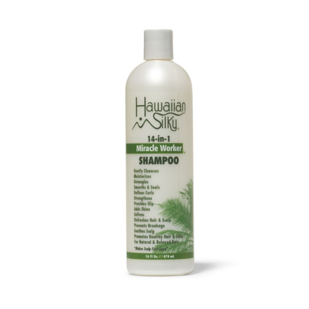 Hawaiian Silky Miracle Worker Shampoo 16 OZ - BRAID BEAUTY
