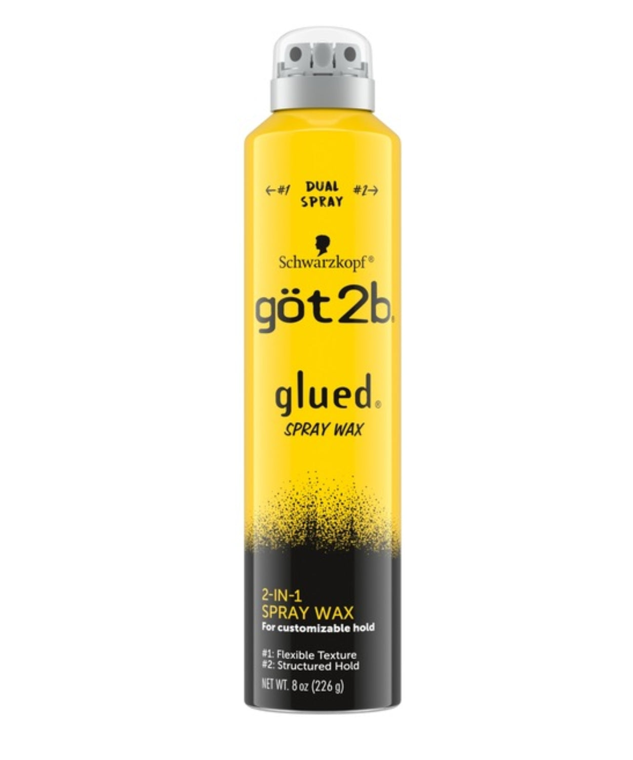 Got2b Glued 2-in-1 Spray Wax 8 oz - BRAID BEAUTY