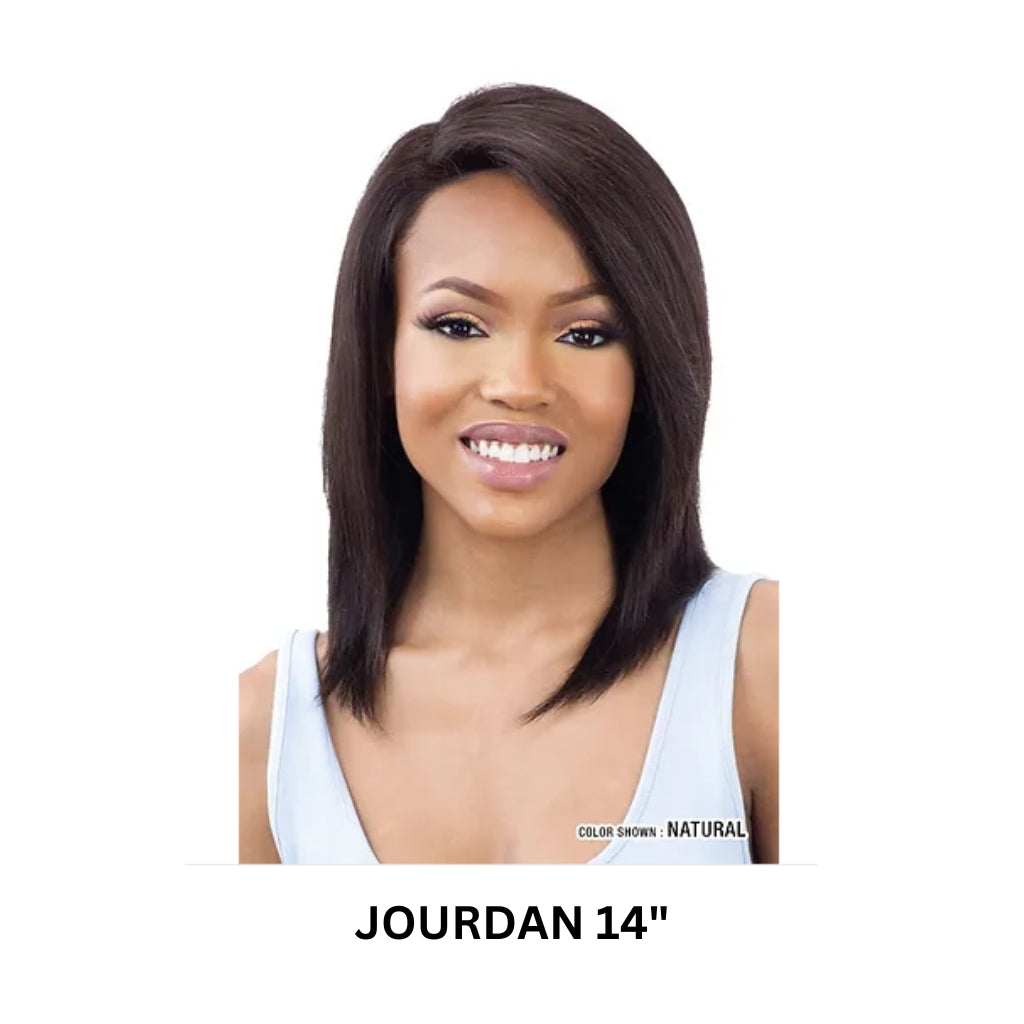 Mayde Beauty 100% Virgin Human Hair Lace Front Wig It Girl 5" Jourdan 14" - BRAID BEAUTY