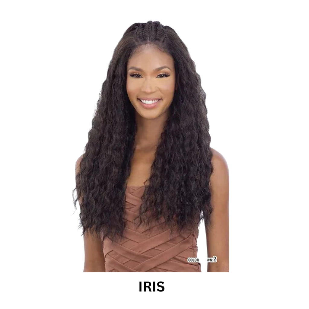 Mayde Beauty Synthetic Pre-braided Lace Front Wig - Iris - BRAID BEAUTY