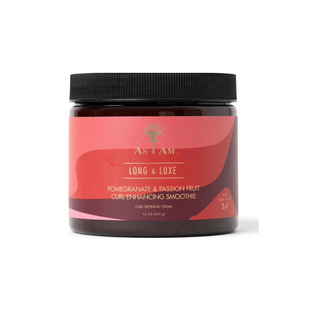 As I Am Long & Luxe Pomegranate & Passion Fruit  Curl Enhancing Smoothie 16 oz