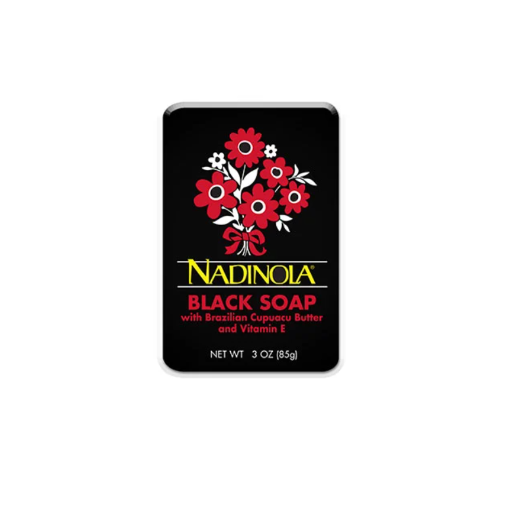 NADINOLA Black Soap with Brazilian Cupuacu Butter and Vitamin E