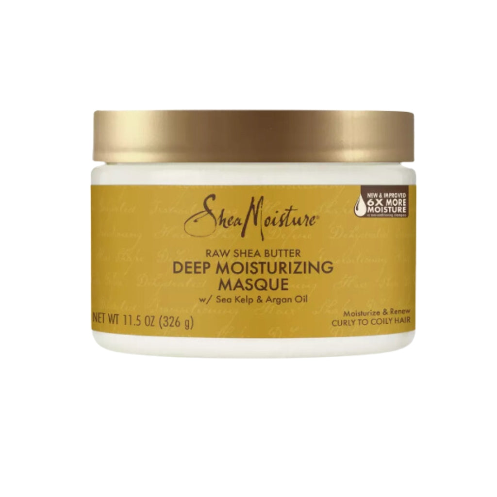 SheaMoisture Raw Shea Butter Deep Moisturizing Masque 11.5 OZ - BRAID BEAUTY