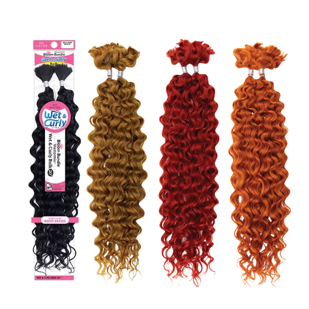 Mayde Beauty WET & CURLY BULK 20" - BRAID BEAUTY