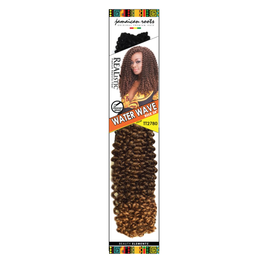 REALISTIC BEAUTY ELEMENTS WATER WAVE BULK 24" - BRAID BEAUTY