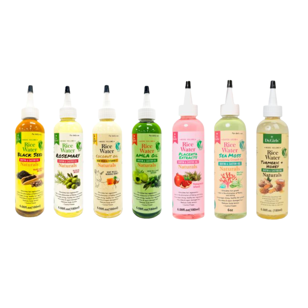 Dr.Girls More Volume Rice Water Hair Oil 6oz