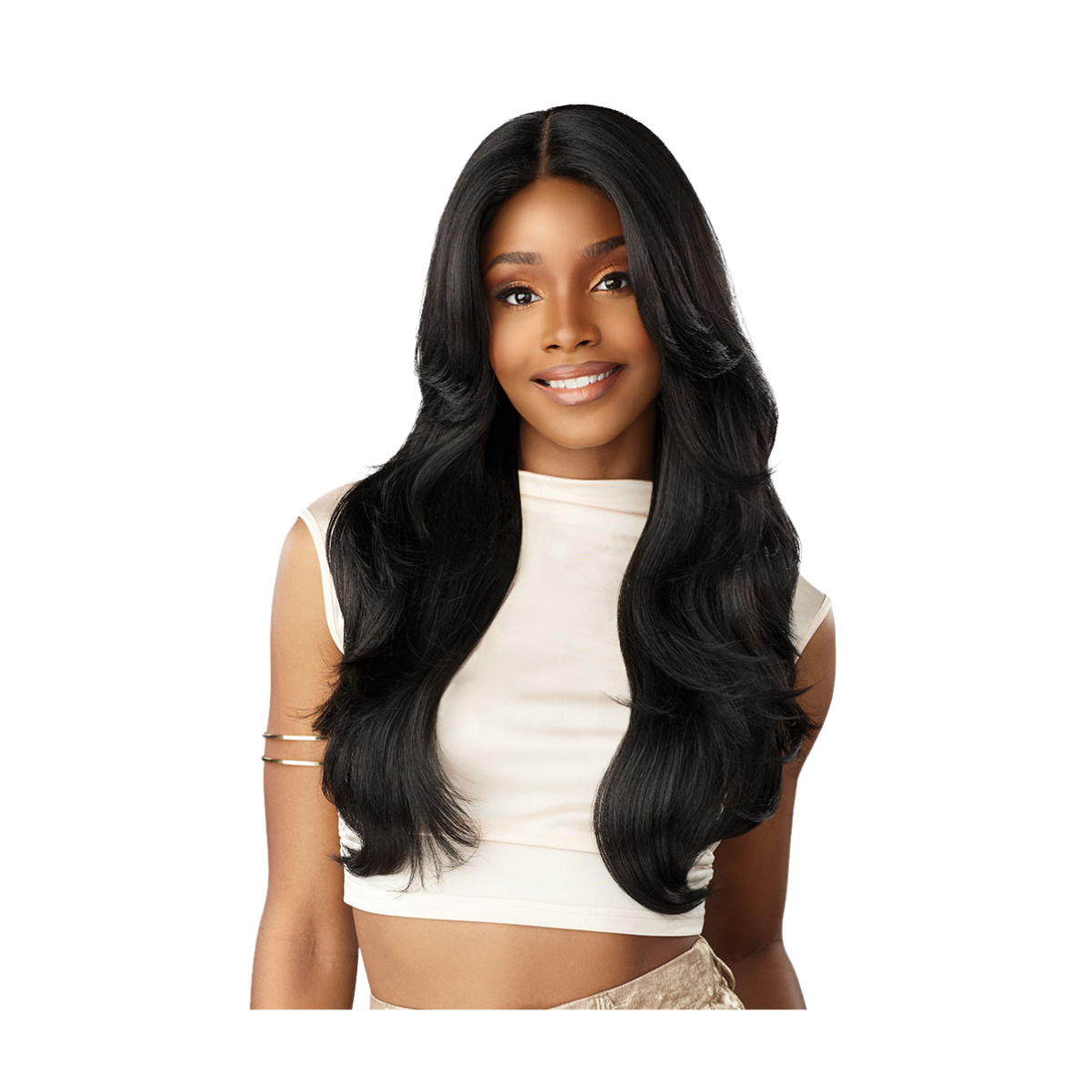 Sensationnel HD Lace Parting Wig Glamzy Glueless Wide V-Part Elysia - BRAID BEAUTY