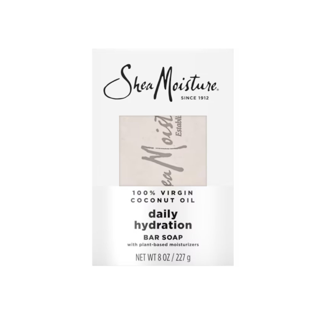 SheaMoistue 100% Virgin Coconut Oil Daily Hydration Bar Soap 8 oz - BRAID BEAUTY