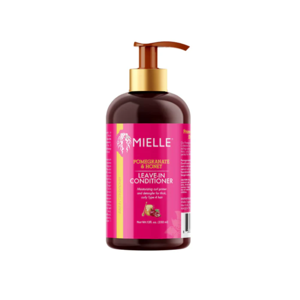 MIELLE Pomegranate & Honey Leave In Conditioner 12 oz - BRAID BEAUTY