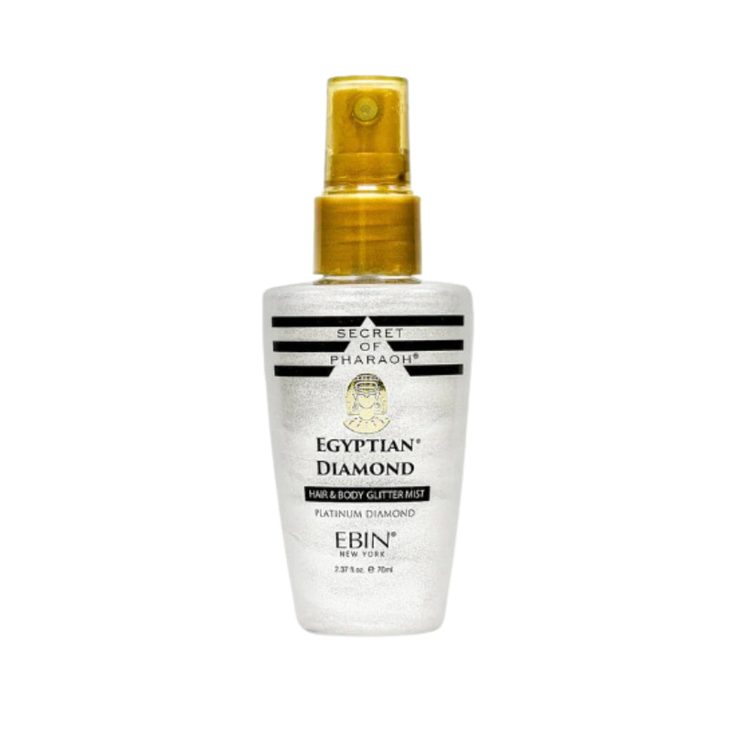EBIN NEW YORK SECRET OF PHARAOH EGYPTIAN DIAMOND GLITTER MIST - PLATINUM - BRAID BEAUTY