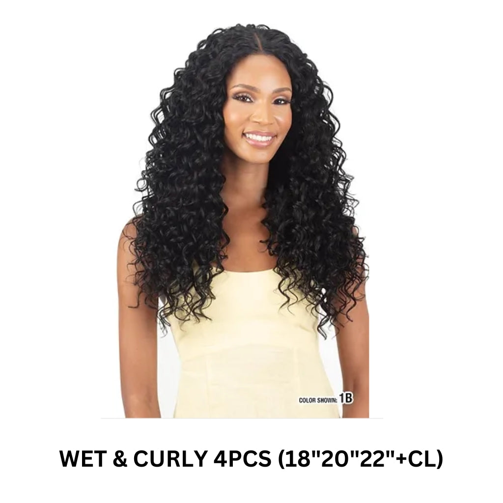 Mayde Beauty Bloom Bundle Wet&Curly 4pcs (18"20"22"+CL) - BRAID BEAUTY