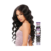 SOPRANO VIRGIN REMI Feather Line OCEAN (60 strands) 18" -NATURAL - BRAID BEAUTY