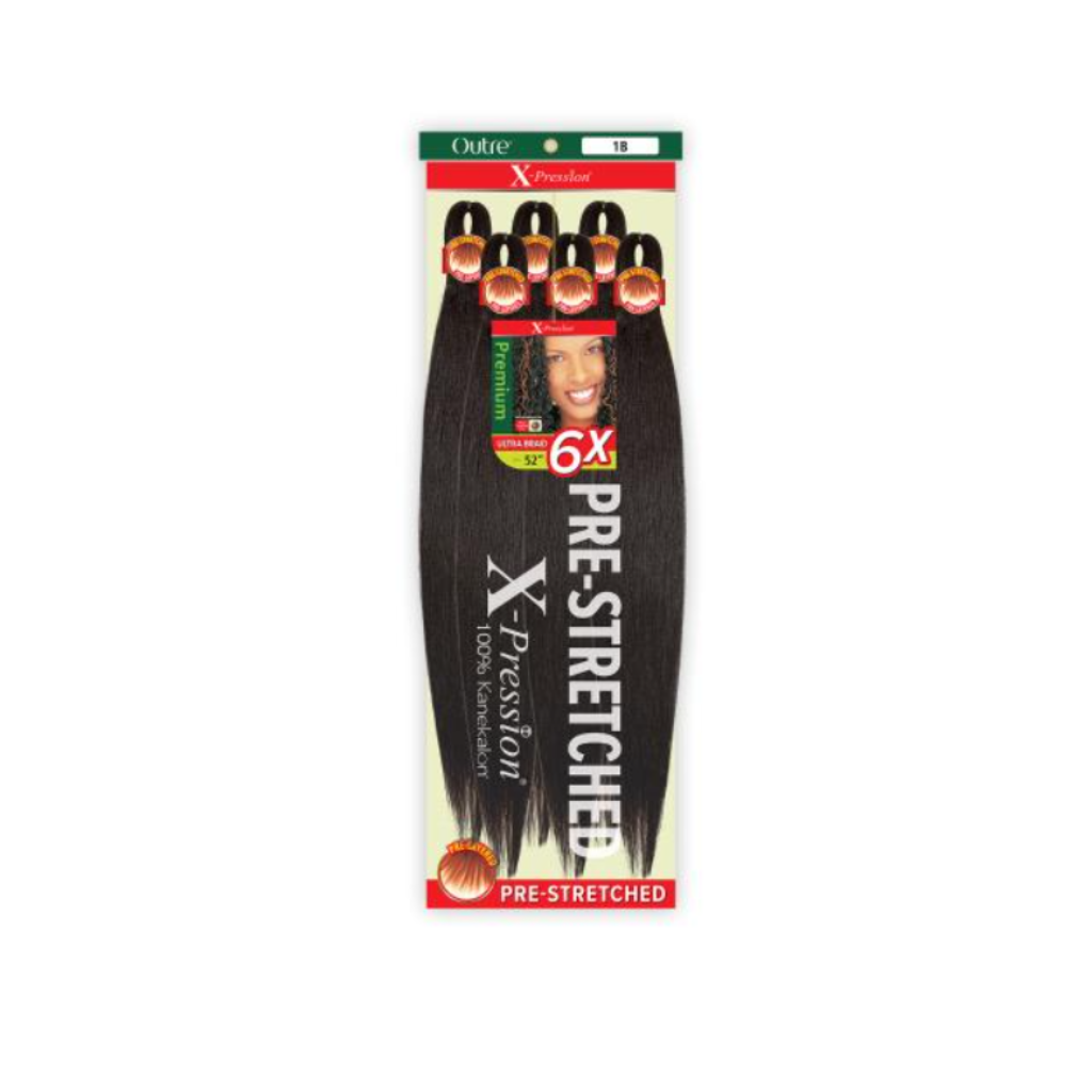 Outre Synthetic Pre Stretched Ultra Braid - X-PRESSION 6X 52"