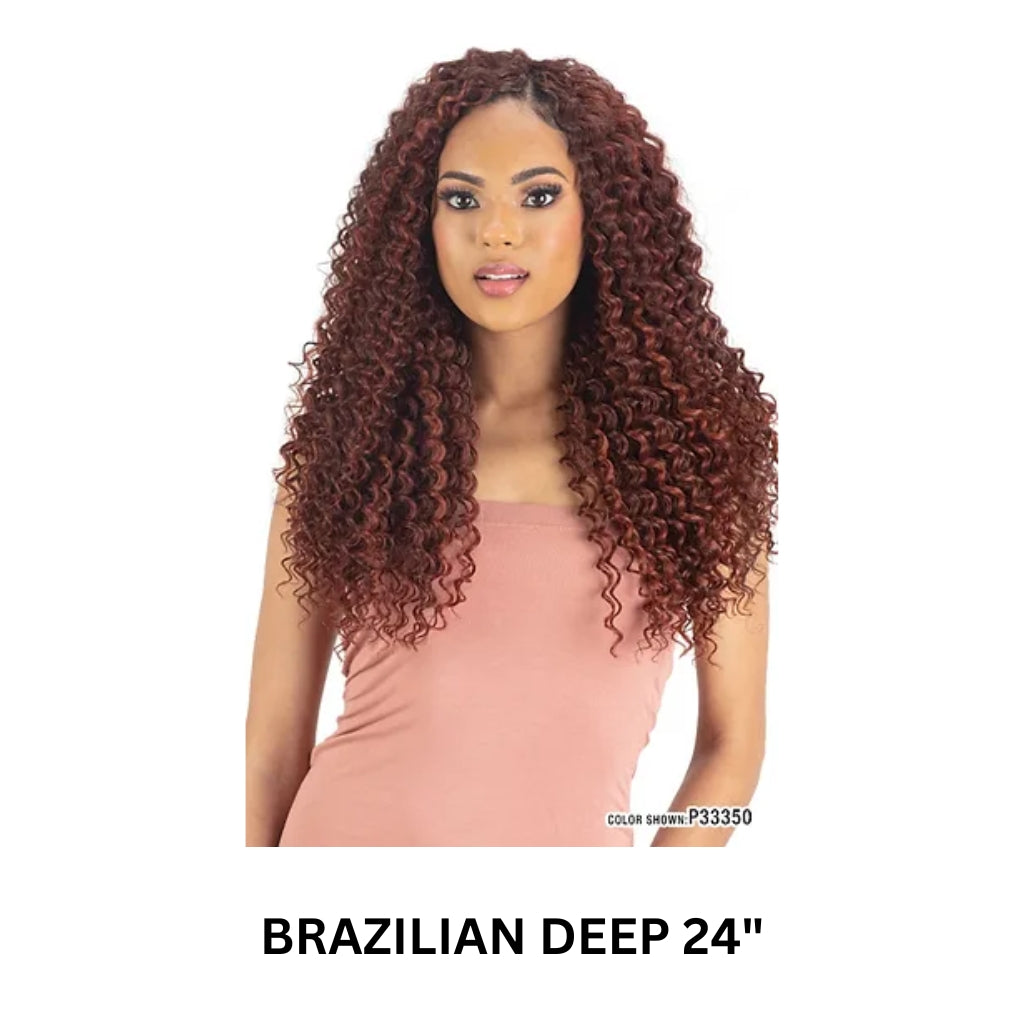 Mayde Beauty Brazilian Deep 24" Bloom Bundle Hair Weave - BRAID BEAUTY