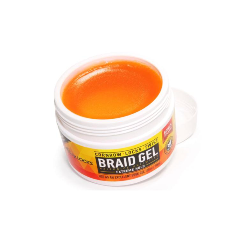 AllDay Locks Extreme Hold Braid Gel 10 oz