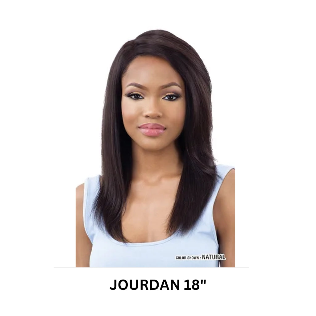 Mayde Beauty 100% Virgin Human Hair Lace Front Wig It Girl 5" Jourdan 18" - BRAID BEAUTY