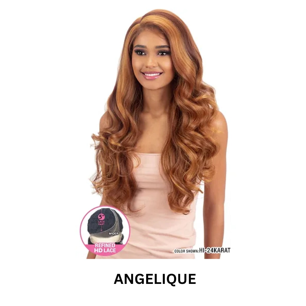 Mayde Beauty Synthetic Hair Refined HD Lace Front Wig - ANGELIQUE - BRAID BEAUTY
