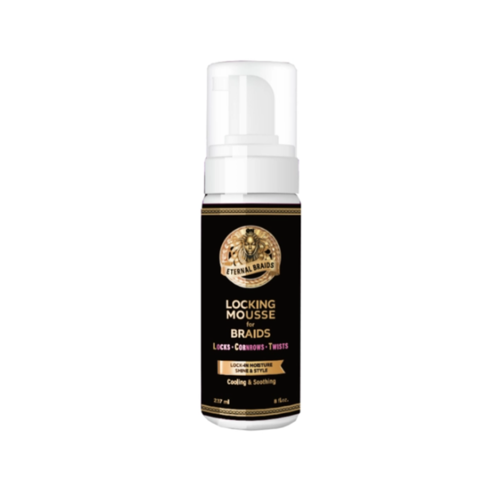 On Natural Eternal Braids Locking Mousse 8 OZ - BRAID BEAUTY