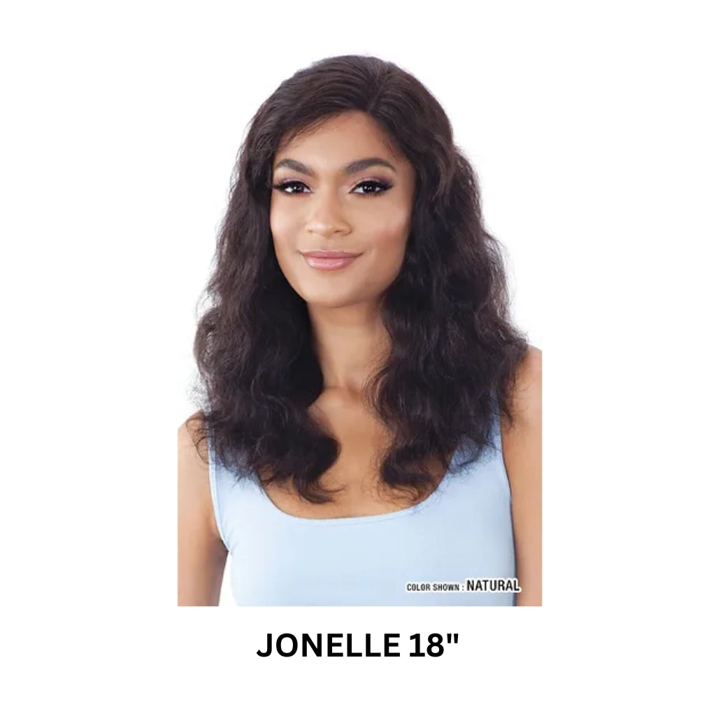 Mayde Beauty 100% Virgin Human Hair Lace Front Wig It Girl 5" JONELLE 18" - BRAID BEAUTY