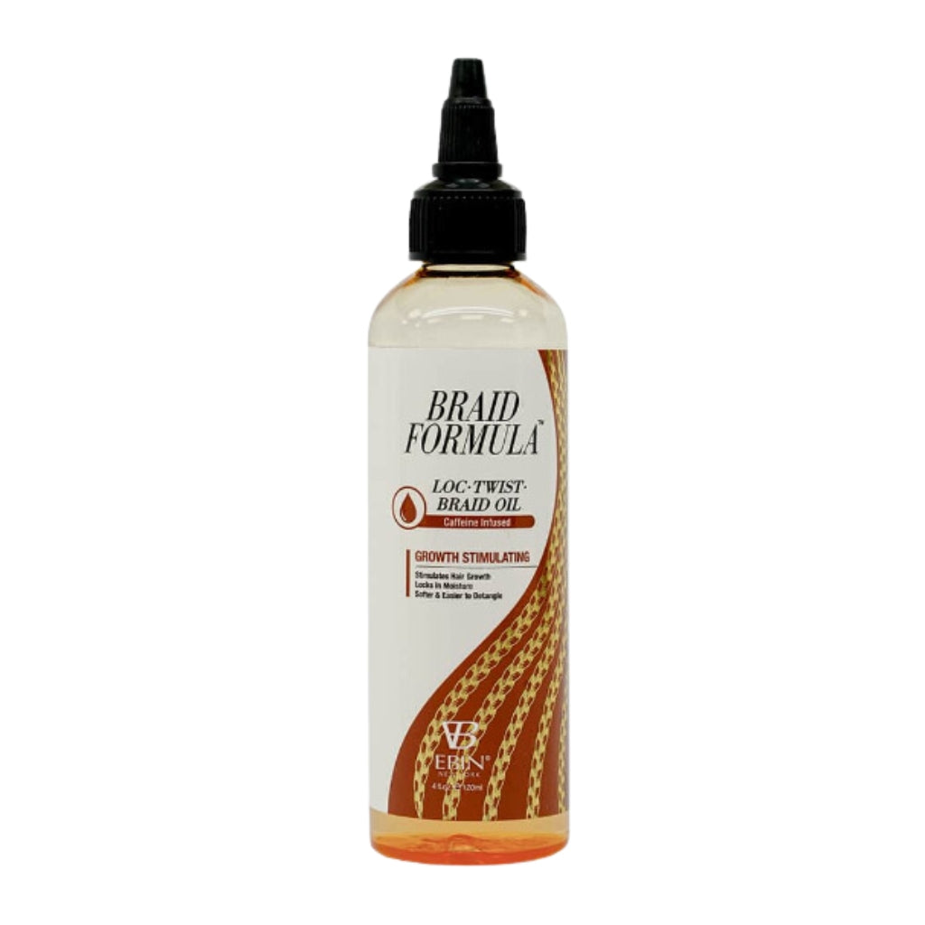EBIN BRAID FORMULA LOC. TWIST. BRAID OIL 4OZ- GROWTH STIMULATING - BRAID BEAUTY