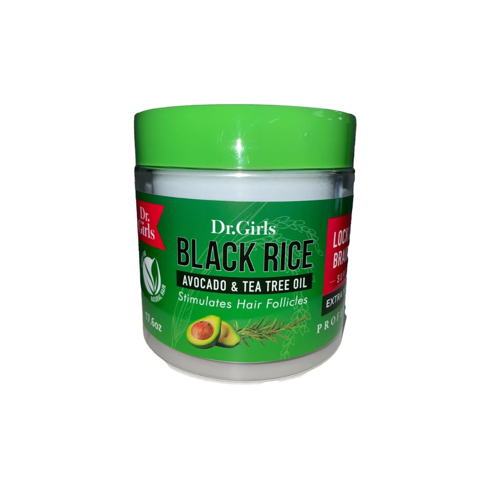 Dr. Girls Rice Water Braiding Conditioning Gel Avocado & Tea Tree
