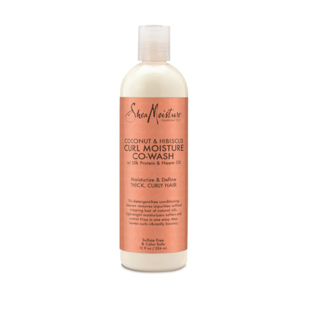 SheaMoisture Coconut & Hibiscus Co-Wash Conditioning Cleanser 13 OZ - BRAID BEAUTY