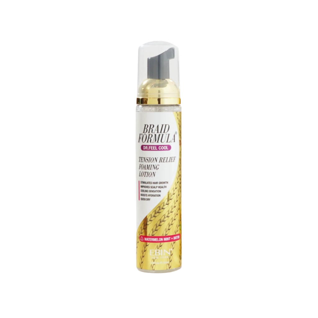 EBIN NEW YORK Dr. Feel Cool Tension Relief Foaming Lotion 3.38 OZ - BRAID BEAUTY
