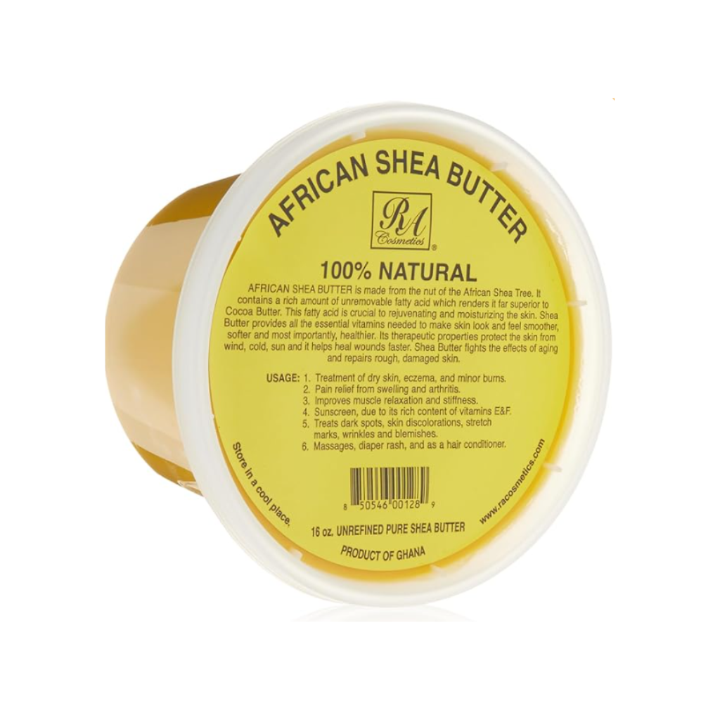 100% NATURAL AFRICAN SHEA BUTTER - YELLOW SOLID -