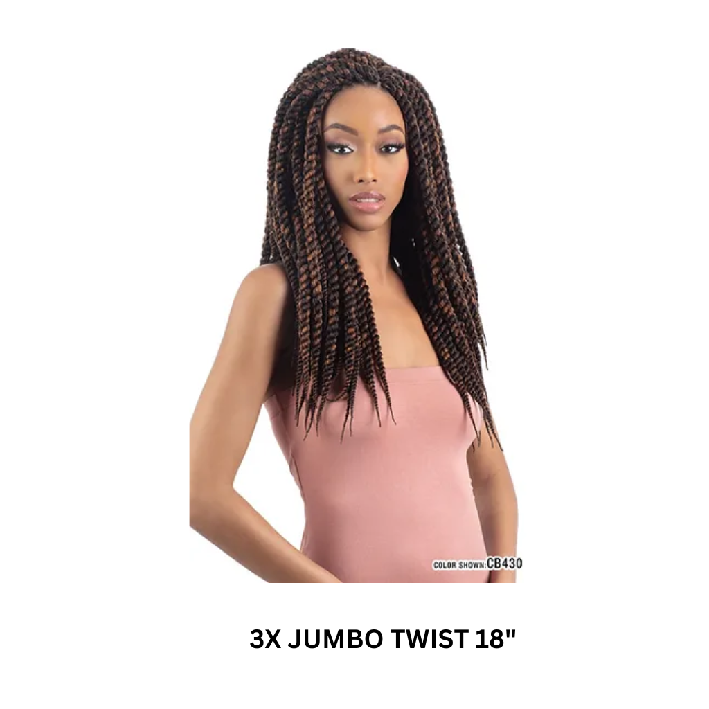 Mayde Beauty 3X JUMBO TWIST 18"